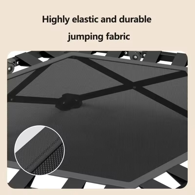 Foldable Mini Trampoline - OEM Rebounder with Handle Factory