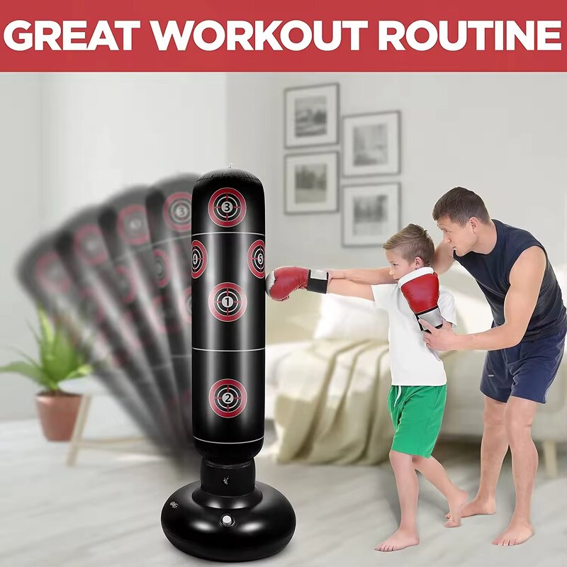 Kids Punching Bag - OEM Double Sided Inflatable Bag Factory