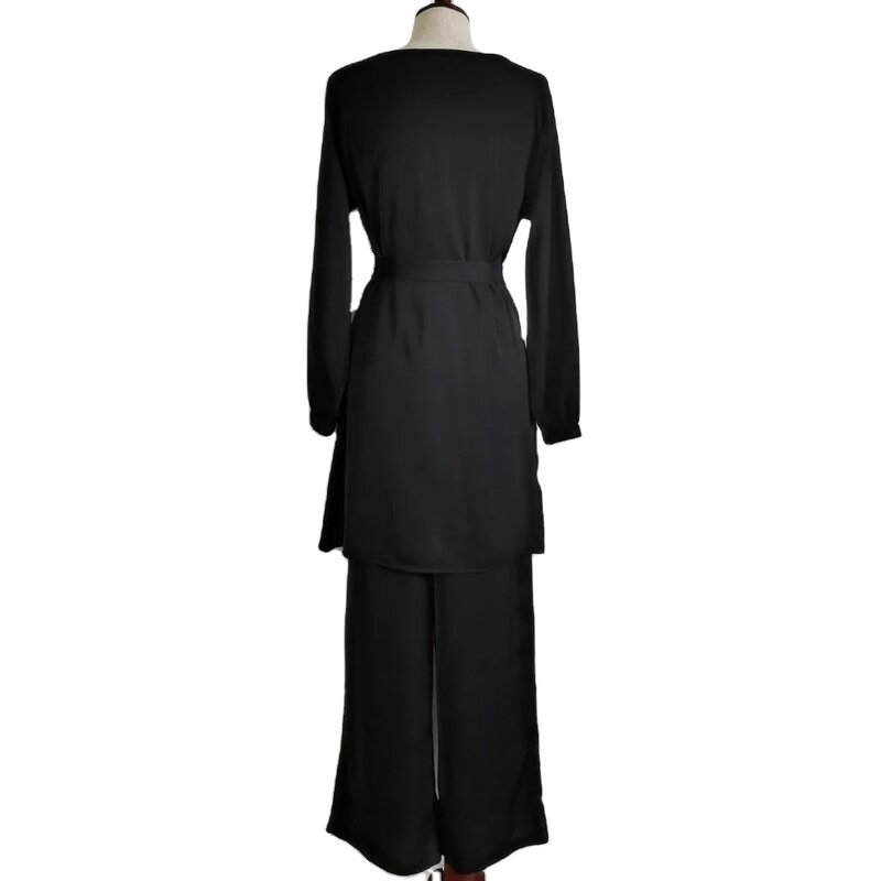 Abaya Factory - Plus Size 2 Piece Set Casual Skirt