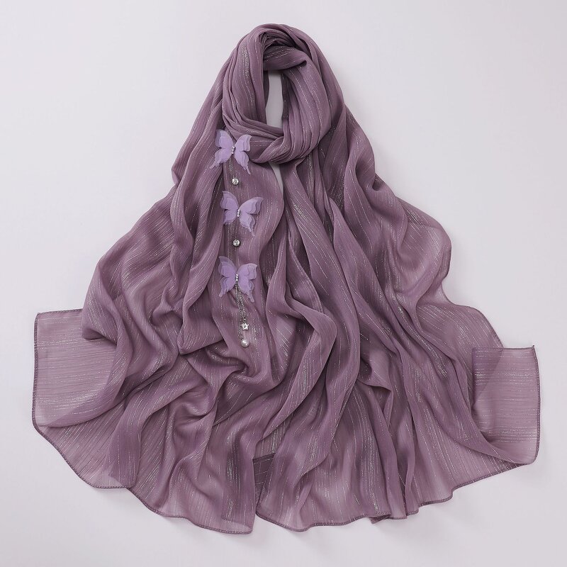 Hijab Factory - OEM/ODM Custom Women Soft Chiffon Hijab