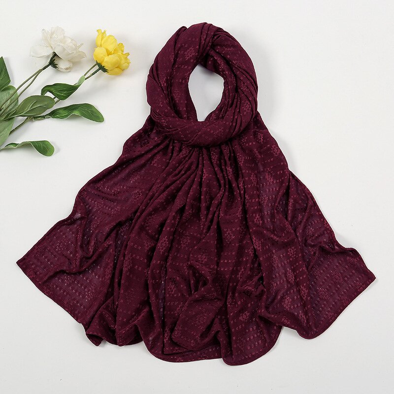 Hijab Factory - Plain Color Women Muslim Turban Hat