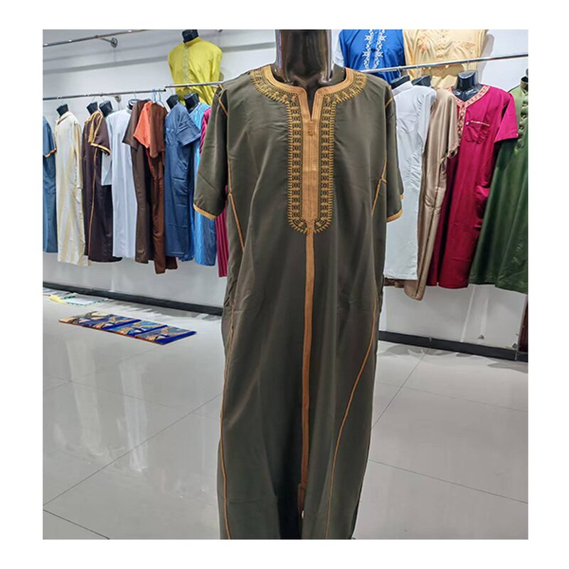 Men's Thobe Factory - OEM/ODM Custom Arab Islamic Clothing