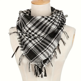 Arab Scarf Factory - Tactical Sand-Proof Geometric Jacquard