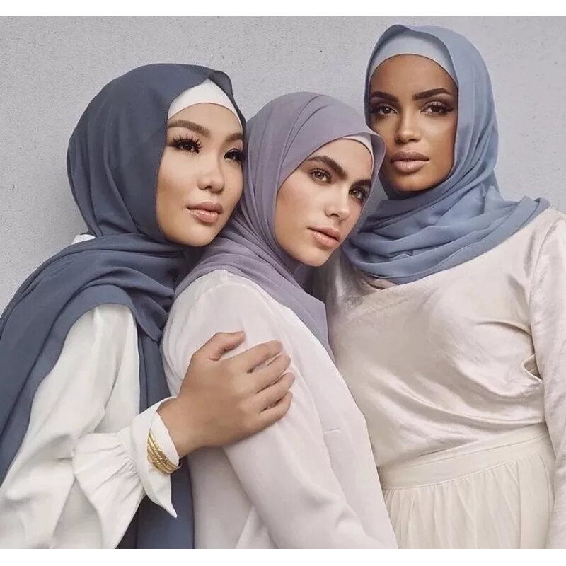 Hijab Factory - New Solid Color Muslim Prayer Headband