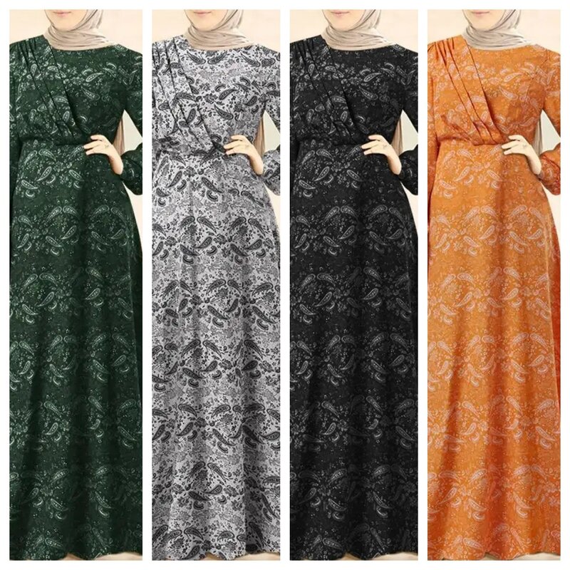 Abaya Factory - New Traditional Muslim Printed Dress
