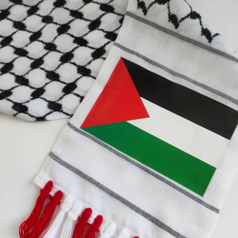 Keffiyeh Factory - Wholesale Jacquard Palestine Flag Scarf