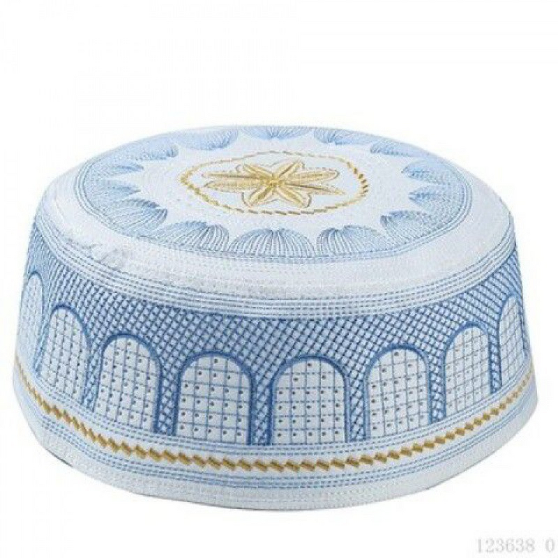 Kufi Hat Factory - Cotton Embroidery Islamic Prayer Cap