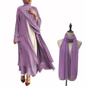 Abaya Factory - Muslim Women's Long Robe Kaftan