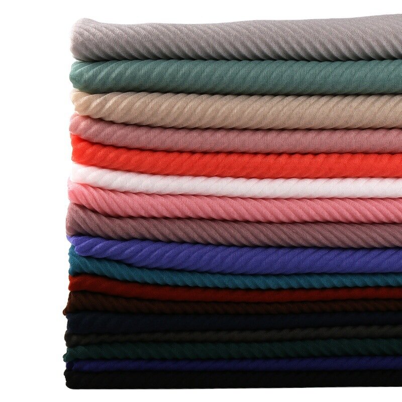 Hijab Factory - Wholesale Muslim Long Solid Color Scarf