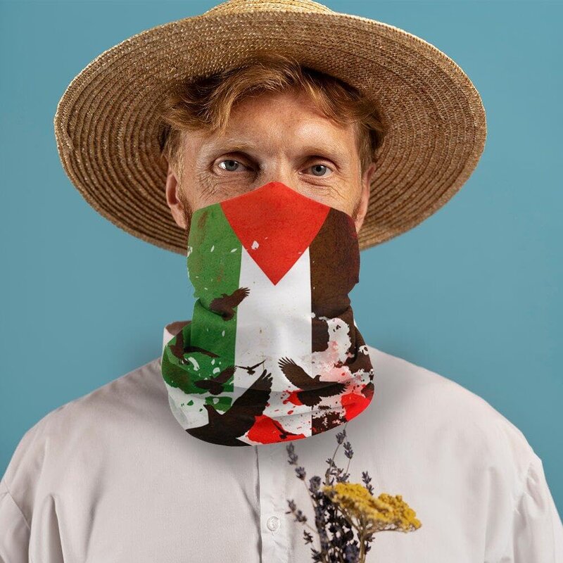 Bandana Factory - Traditional Palestinian Flag Neck Gaiter