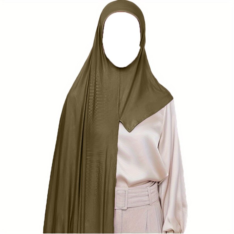 Hijab Factory - Gradient Color Cotton Linen Hijab