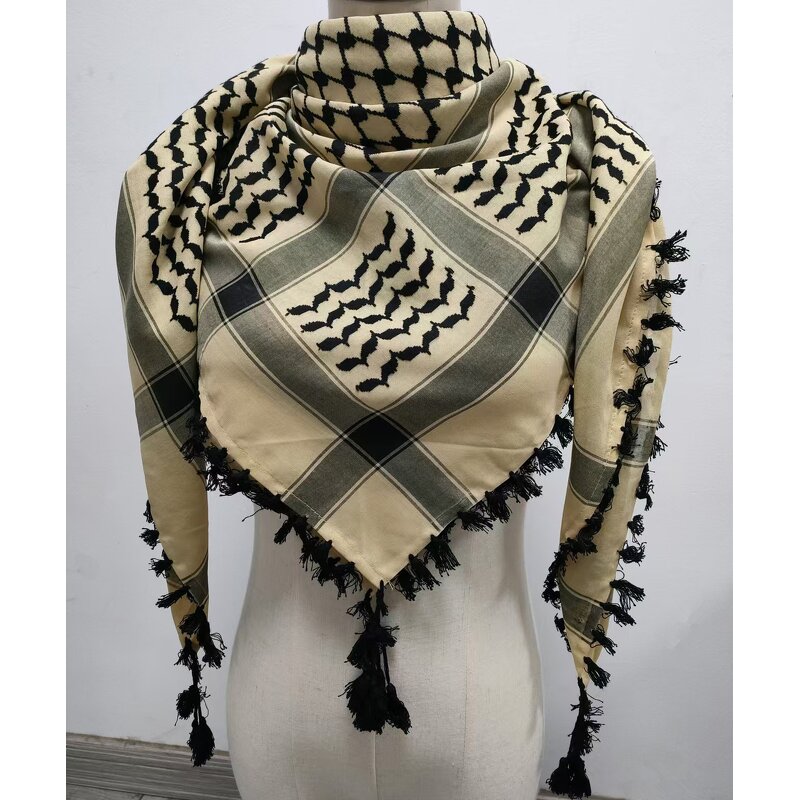 Keffiyeh Factory - New Designs Jacquard Head Scarf