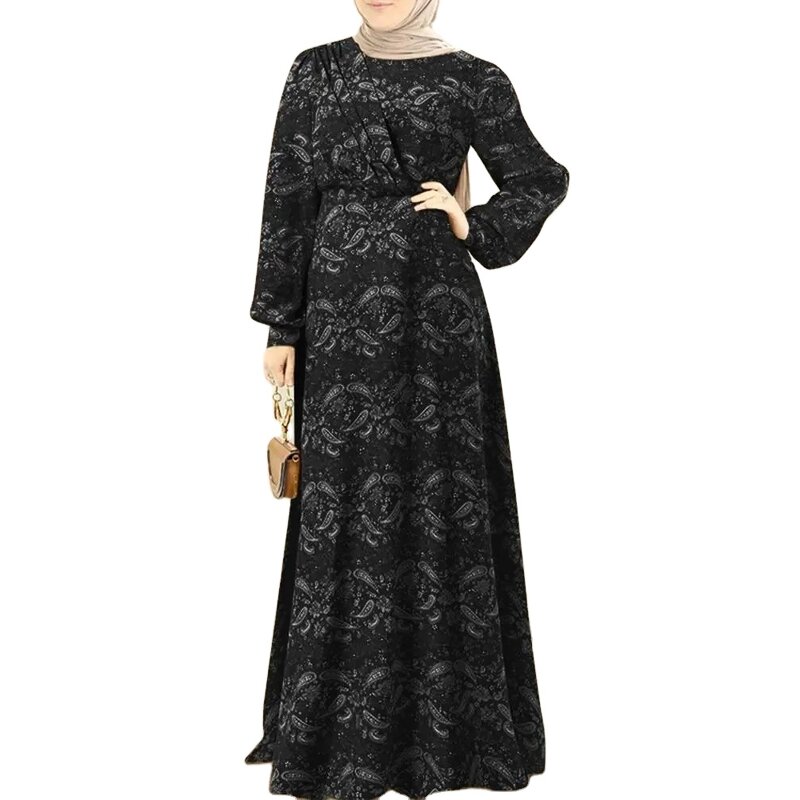 Abaya Factory - New Traditional Muslim Printed Dress