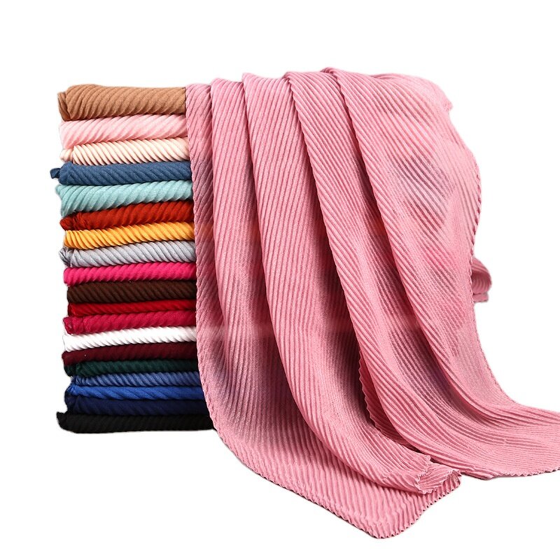Hijab Factory - Wholesale Muslim Long Solid Color Scarf
