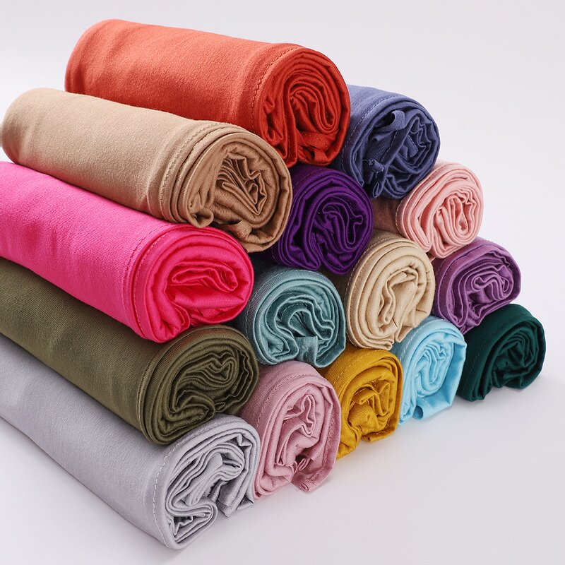 Hijab Factory - Gradient Color Cotton Linen Hijab