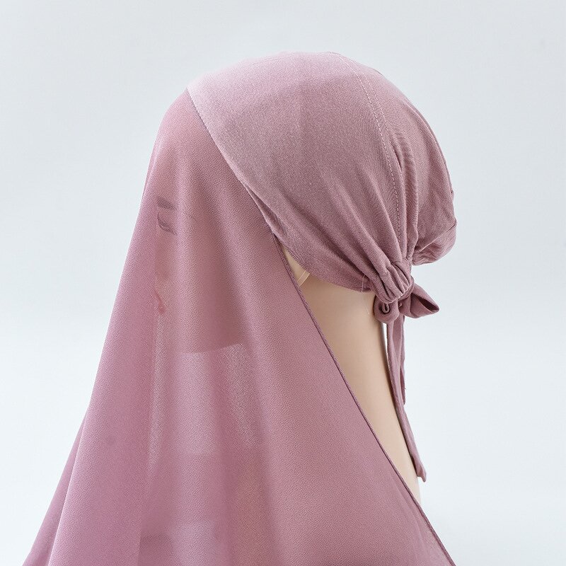 Hijab Factory - New Solid Color Muslim Headband Hijab
