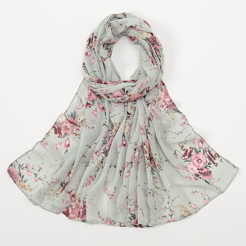 Hijab Factory - Malaysia Muslim Silk Chiffon Scarf