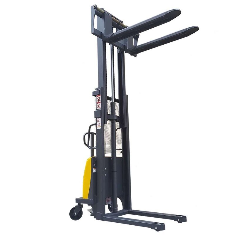 Semi Electric Stacker Manufacturer - Hot Selling 2T 3M Stacking Forklift