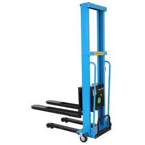 Self Loading Stacker Supplier - 0.5T 1T Portable Electric Pallet Forklift