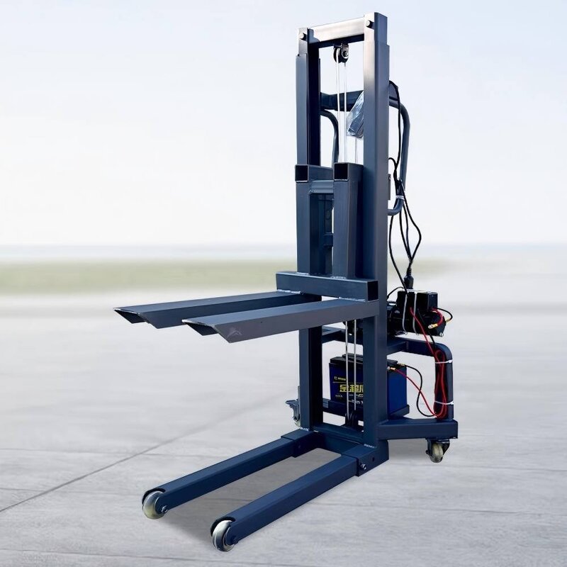 Mini Stacker Supplier - 300kg Portable Lithium Battery Forklift Stacker