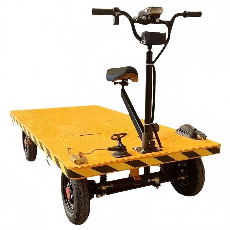 Electric Platform Trolley Supplier - Good Price Four Wheels Electric Flat Cart