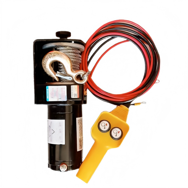 SUV Electric Winch Supplier - 3000Lbs 12V 24V 4X4 Auto Winch Handheld Remote