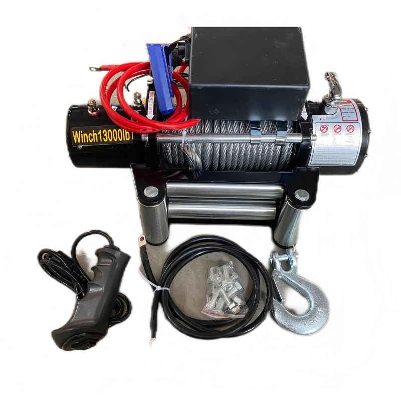 Winch Supplier - High Quality 12000 Lbs 12V DC Motor Car Cable Winch