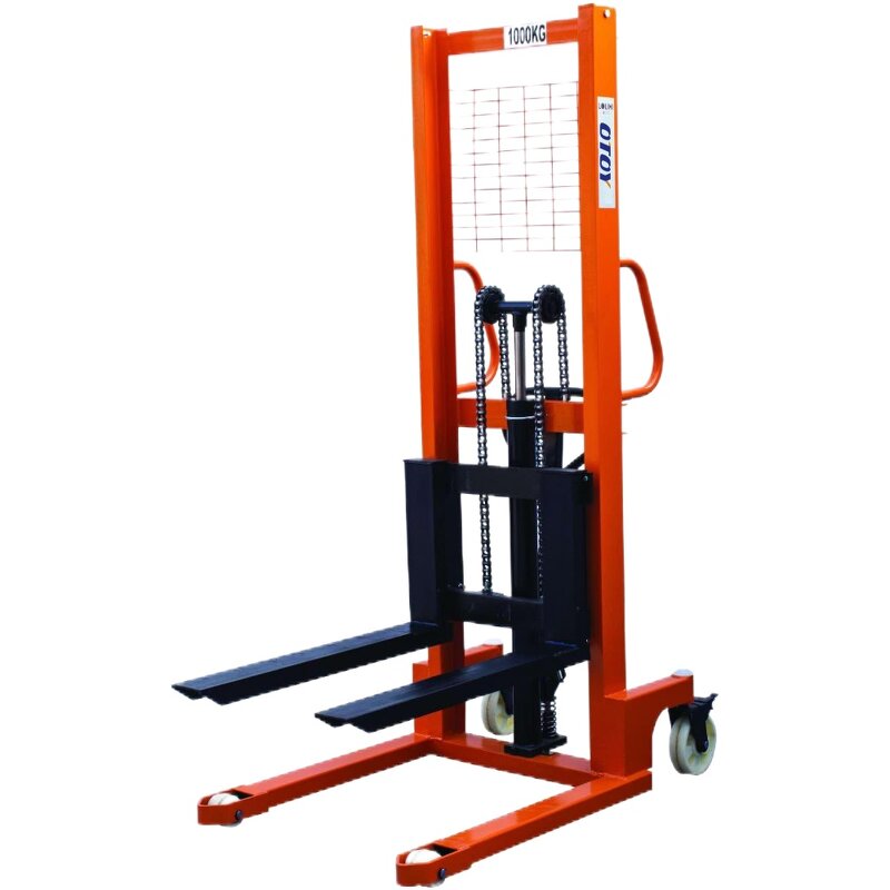 Hand Stacker Manufacturer - CE Certified OTOY Brand Manual Pallet Stacker
