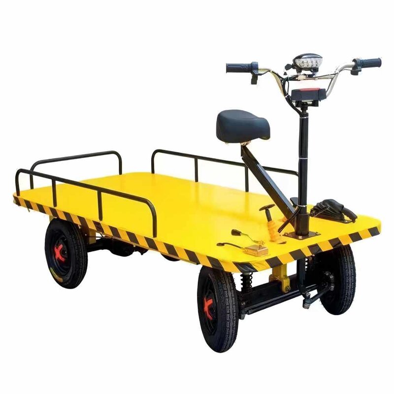 Warehouse Electric Flatbed Car Factory - High Quality 800-1000kg Electric Flatbed Transporter