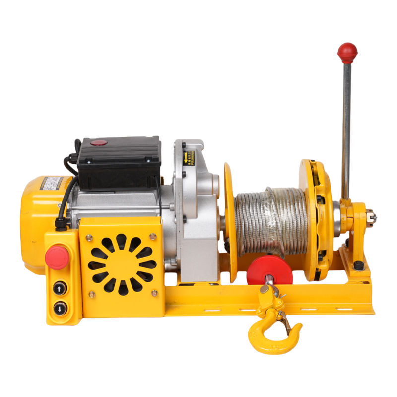 Mini Electric Winch Manufacturer - Wholesale Factory 220V 60Hz 500/1000kg Clutch Winch