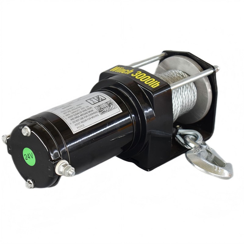 Offroad Electric Winch Factory - 4WD 12V 24V 6000lbs with Wireless Control