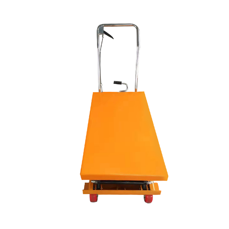 Single Scissor Lift Table Manufacturer - Manual Hydraulic Mobile Lifting Cart Trolley