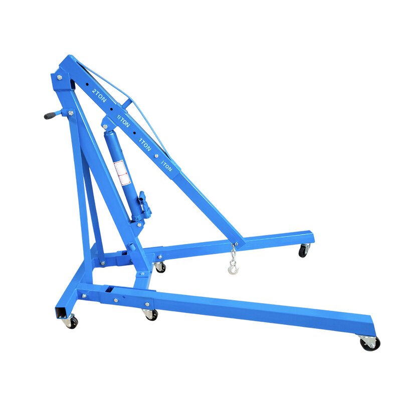Vehicle Engine Hoist Factory - OTOY Factory Wholesale 2T Adjustable Hydraulic Shop Crane
