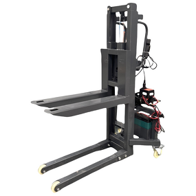 Portable Forklift Factory - 300kg Self-loading Electric Stacker Pallet Truck