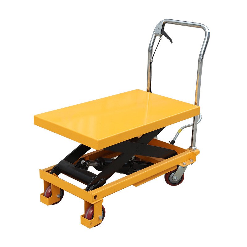 Double Scissor Lift Table Factory - Low Price Flexible Hydraulic Hand Lift Trolley