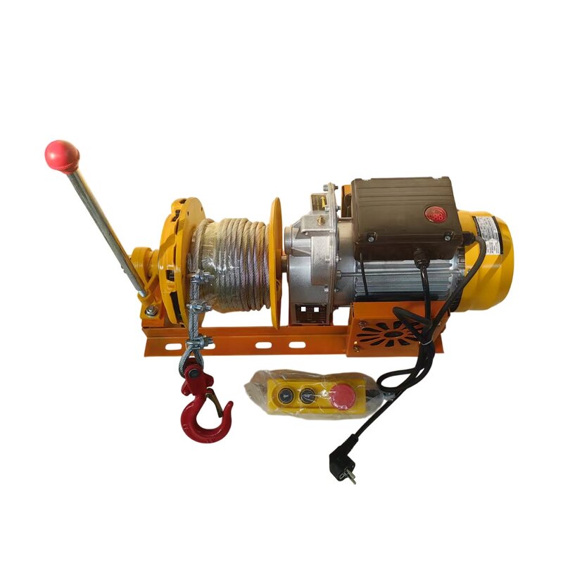 Mini Electric Winch Manufacturer - Wholesale Factory 220V 60Hz 500/1000kg Clutch Winch
