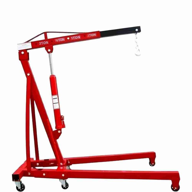 Portable Shop Crane Supplier - Heavy Duty 3T Small Portable Shop Crane for Car