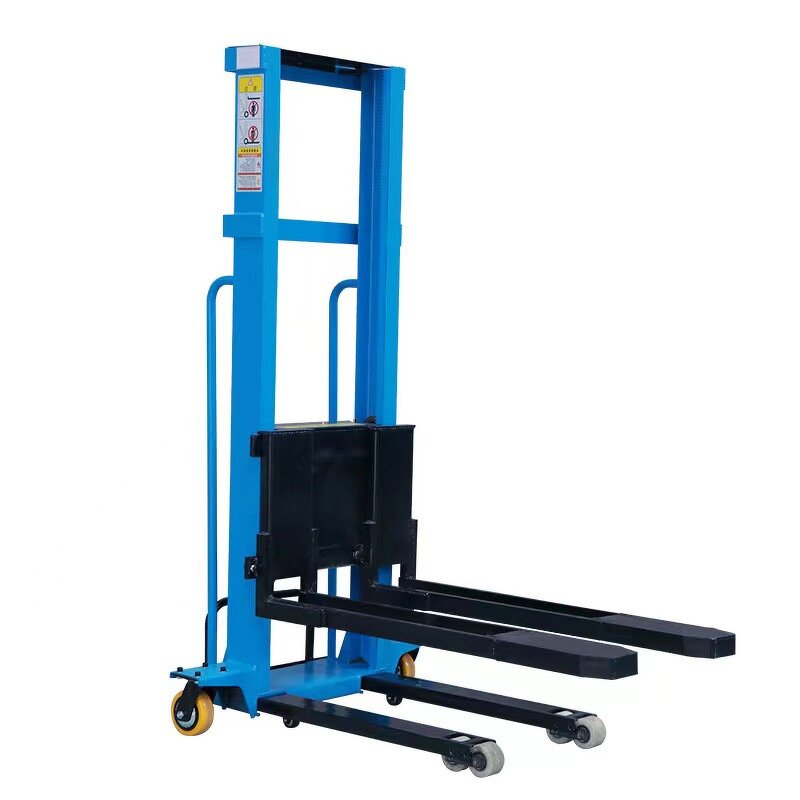 Electric Self Loading Forklift Supplier - Hot Sell 0.5 1T Portable Self Loading Stacker