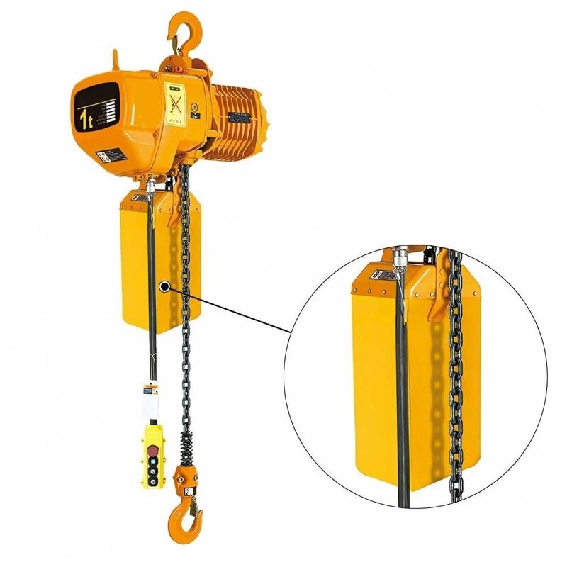 Electric Chain Hoist Supplier - OTOY 5T Double Chain 12m Lifting Height Hoist