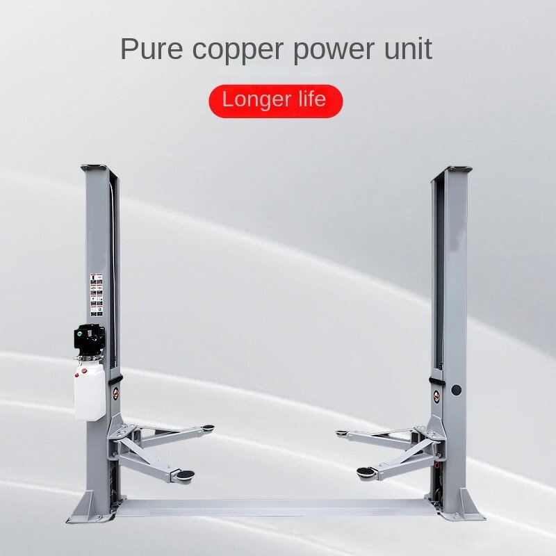 Two-post Car Lift Factory - 5T CE Certified Electric/Hydraulic Double Cylinder Lift