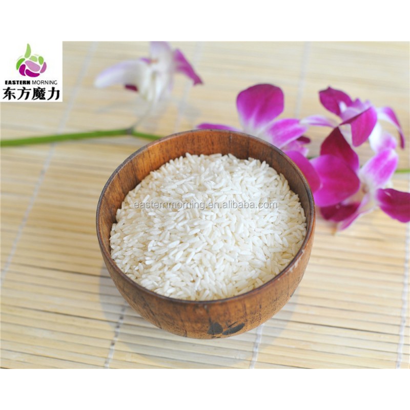 Wholesale New Design Hot Style Halal Vegetable Vegan Konnyaku Dry Konjac Rice Low Fat Primary Ingredient Konjac Flour