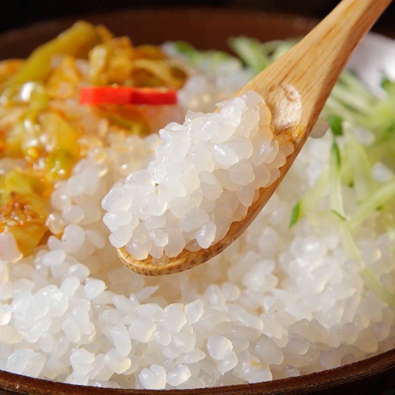 Instant White Konjac Sushi Gluten Free Vegan No Sugar Low Calorie Freezeable Shirataki Rice