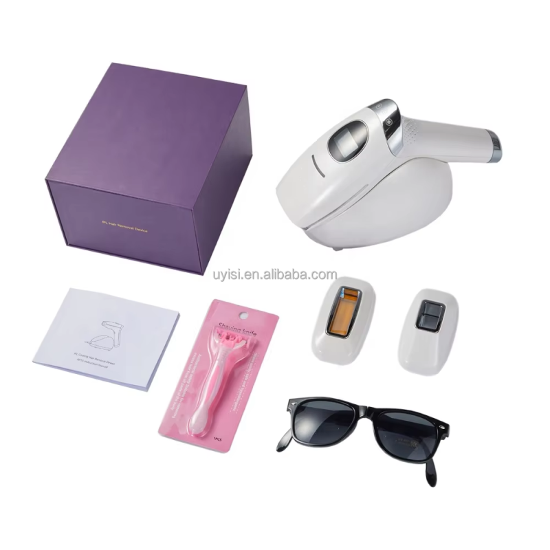 2025 New Painless Ice Cool IPL Laser Hair Removal Device Beauty Equipment Epilator for Women & Men Laser Hair Remover Machine