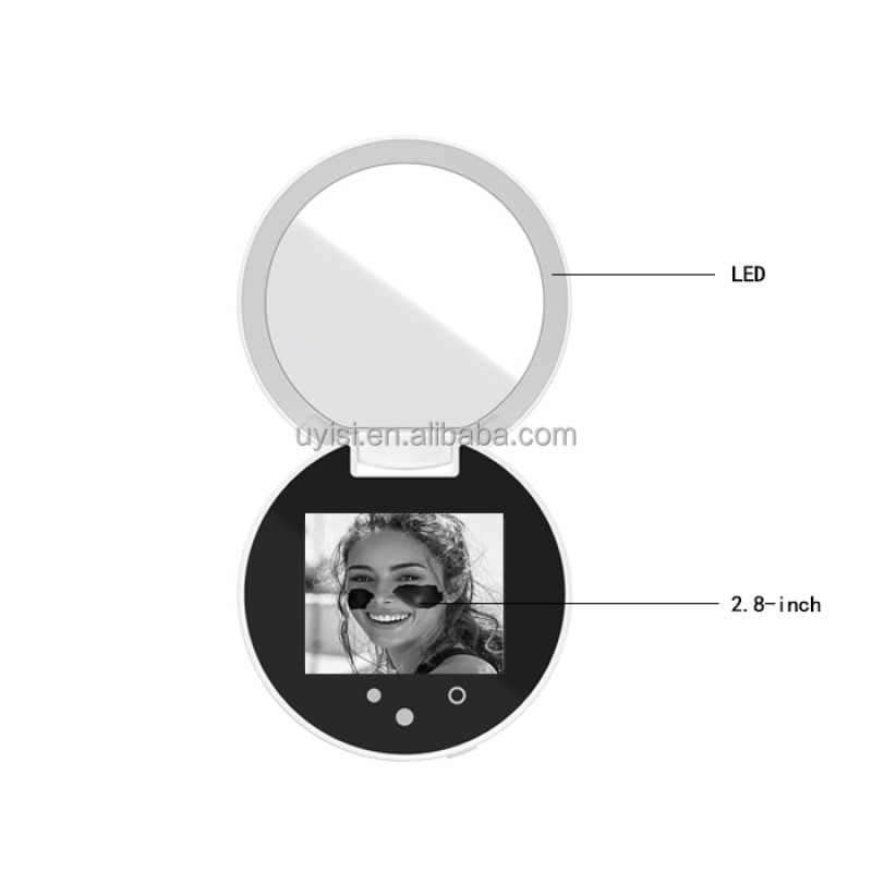 Uyisi New Arrival Smart Portable LED Light 2 Gears UV Camera Handheld Sunscreen Makeup Remover for Body Residual Skin Test Face