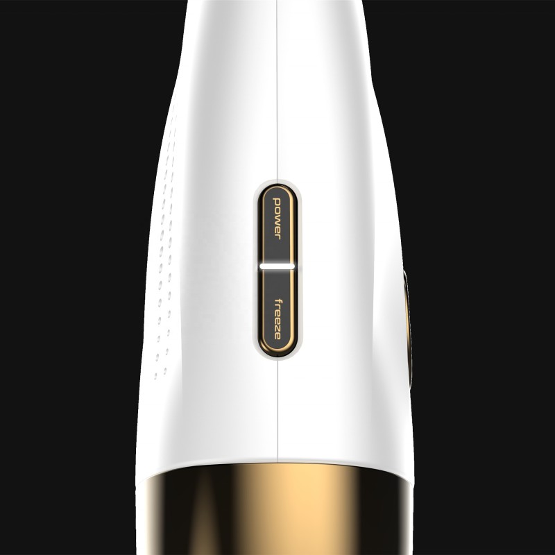 2024 Hot Sales Home Use Painless Ice Cooling Laser Hair Removal Machine 999.999 Flashes Handheld with US & ZA Plugs