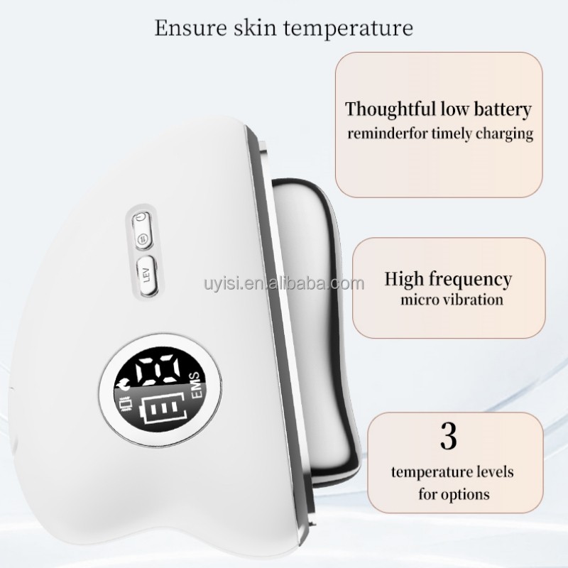 Uyisi Electric Facial Guasha Beauty Device Best Selling Product for Face Firming Slimming Tightening Trending Personal Skin Care