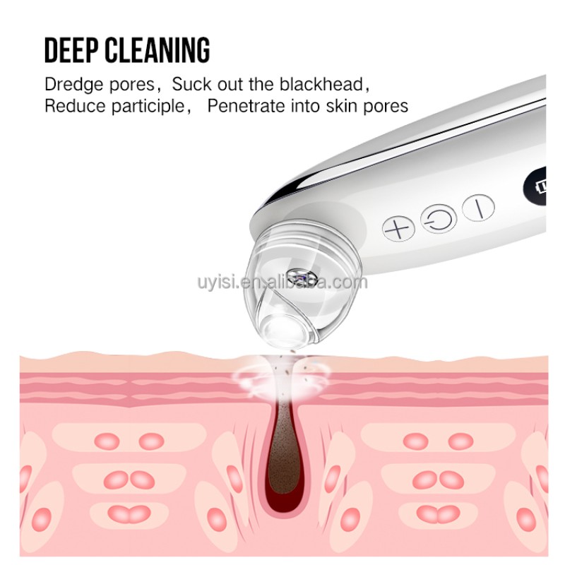Visual Blackhead Remover with WiFi App Wireless Camera Observation Skin Care Tools Electric Vacuum Blackhead Removal Device