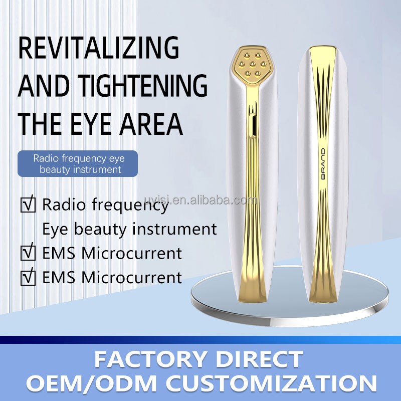 Uyisi Homeuse EMS Radio Frequency & Red Light Therapy Eye Device Wrinkle Removal & Facial Lifting Skin Tightening & Rejuvenation