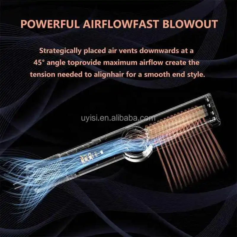 Multi Wet and Dry Dryer and Airstraightner Airstyler Reverse air Ionic Vacuum Flat Iron Hair Straightener