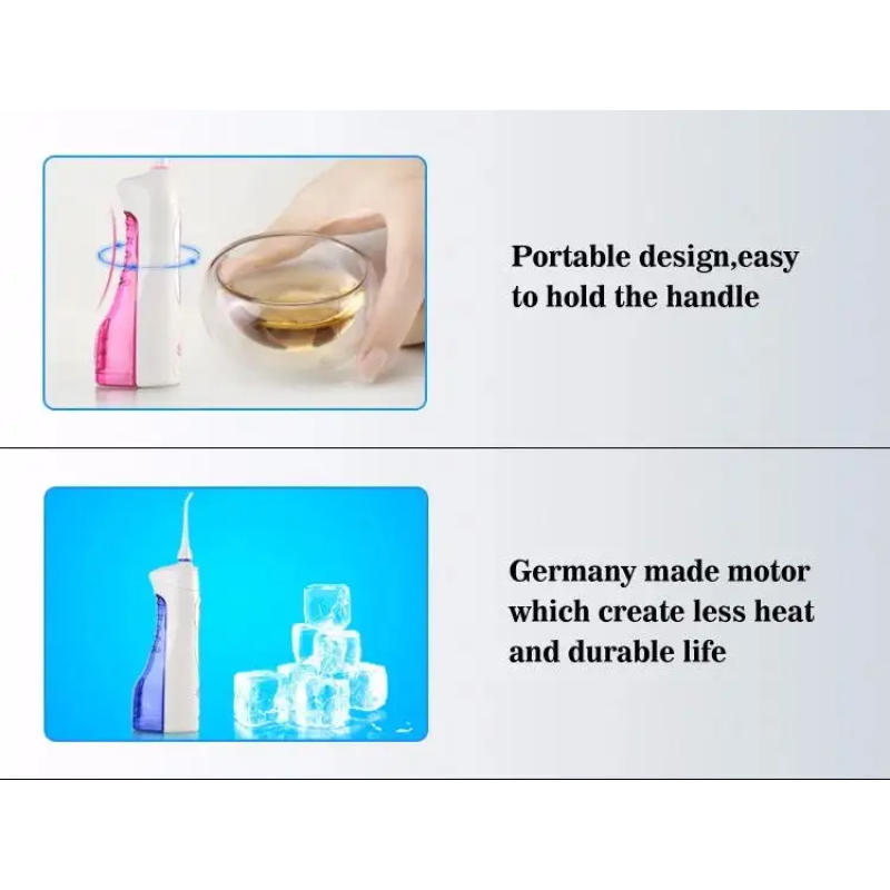 2023 Factory Directly Dropshipping Cordless Atmospheric Oral Irrigator Water Flosser With 4 Clean Mode